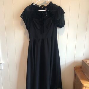 Elegant Black Shein Dress